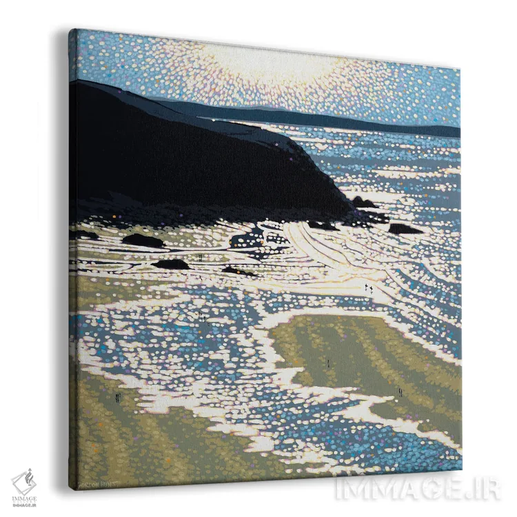 تابلو درخشش ساحل اثر گوردون هانت - نمای پرسپکتیو محصول