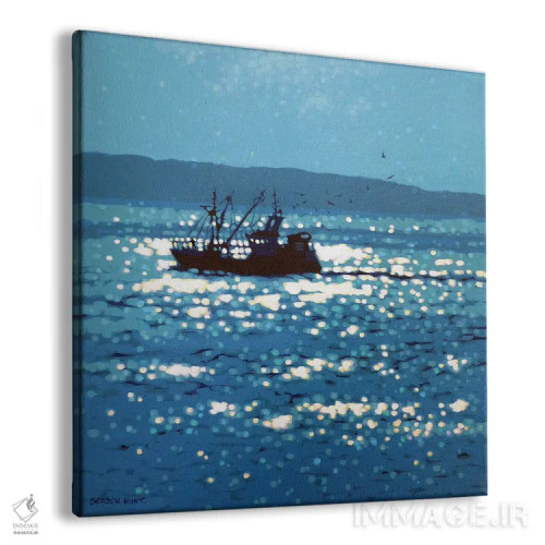 تابلو با صید به خانه اثر گوردون هانت - نمای پرسپکتیو محصول