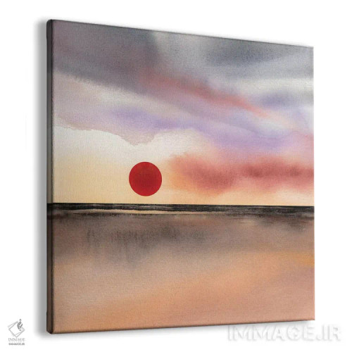 تابلو خورشید سرخ دوم اثر مارکو گونزالز - نمای پرسپکتیو محصول