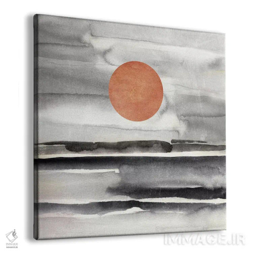 تابلو طبیعت انتزاعی دوازدهم اثر مارکو گونزالز - نمای پرسپکتیو محصول