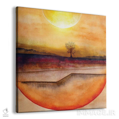 تابلو درخت تنها سوم اثر مارکو گونزالز - نمای پرسپکتیو محصول