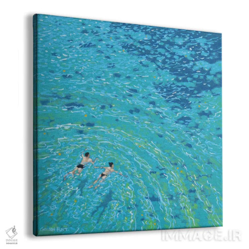 تابلو شنای وحشی اثر گوردون هانت - نمای پرسپکتیو محصول