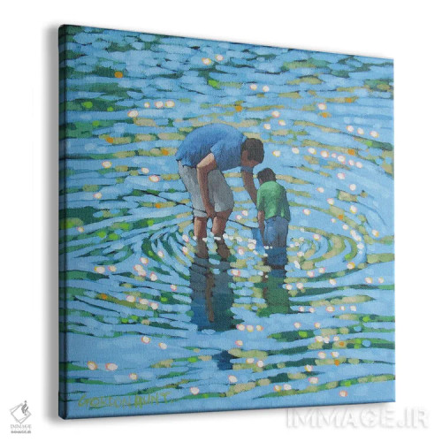 تابلو بیا ببینیم چه گرفتهایم اثر گوردون هانت - نمای پرسپکتیو محصول