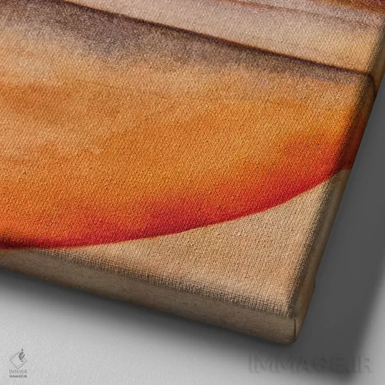 تابلو درخت تنها سوم اثر مارکو گونزالز - نمای نزدیک بافت بوم