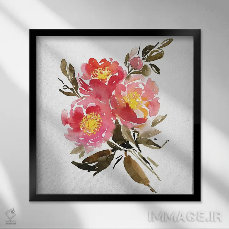 تابلو رقص (ایتالیایی) اثر گوشیا گرگورچیک - نمای قابدار مشکی