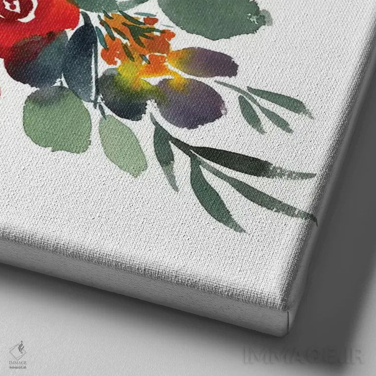 تابلو دیوره (اسم خاص – ایتالیایی) اثر گوشیا گرگورچیک - نمای نزدیک بافت بوم