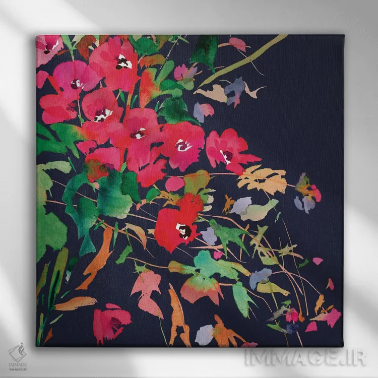 تابلو مجموعه پاپ شماره ۱ اثر گوشیا گرگورچیک - نمای روبهرو روی دیوار