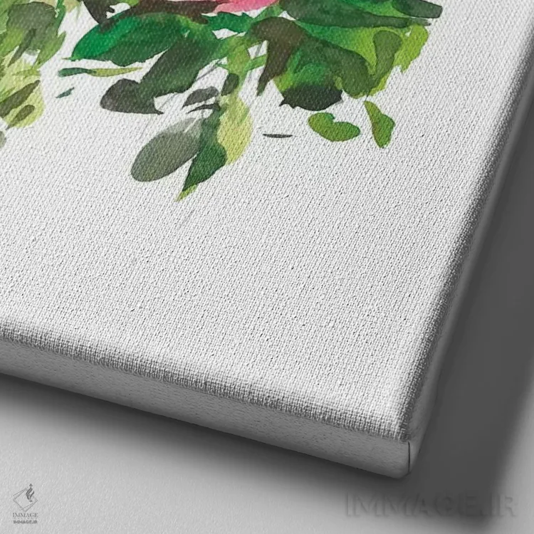 تابلو درخشان (ایتالیایی) اثر گوشیا گرگورچیک - نمای نزدیک بافت بوم