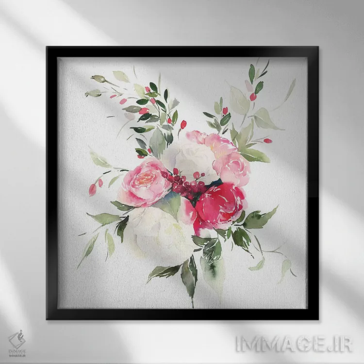 تابلو تئاترینیوم (نام ساختهشده شبیه تئاتر) اثر گوشیا گرگورچیک - نمای قابدار مشکی