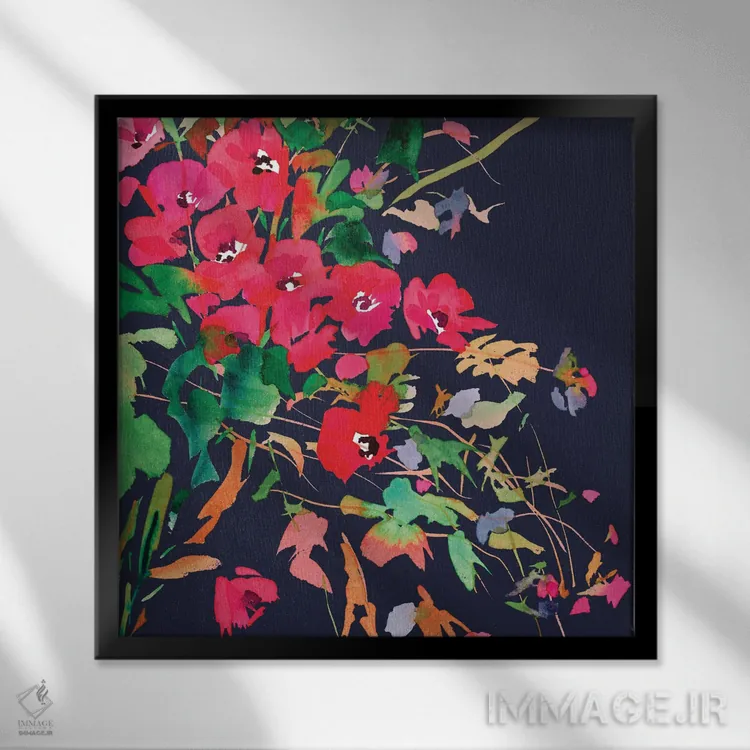 تابلو مجموعه پاپ شماره ۱ اثر گوشیا گرگورچیک - نمای قابدار مشکی