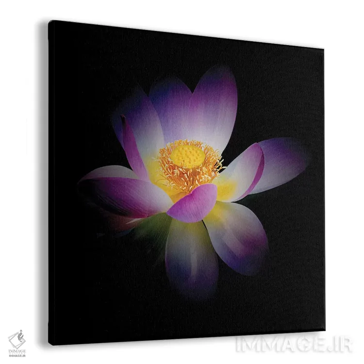 تابلو تولد دوبارهٔ نیلوفر درخشان اثر جورج اوزه - نمای پرسپکتیو محصول