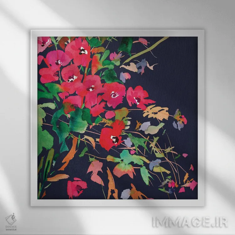 تابلو مجموعه پاپ شماره ۱ اثر گوشیا گرگورچیک - نمای قابدار سفید