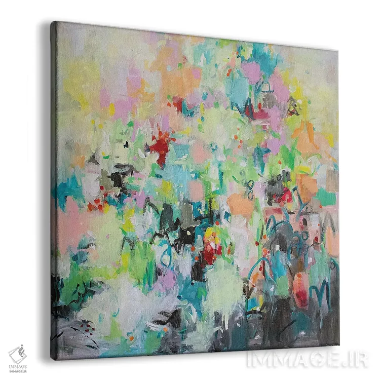 تابلو گلهای سالگرد اثر گِزیـن پوستما - نمای پرسپکتیو محصول