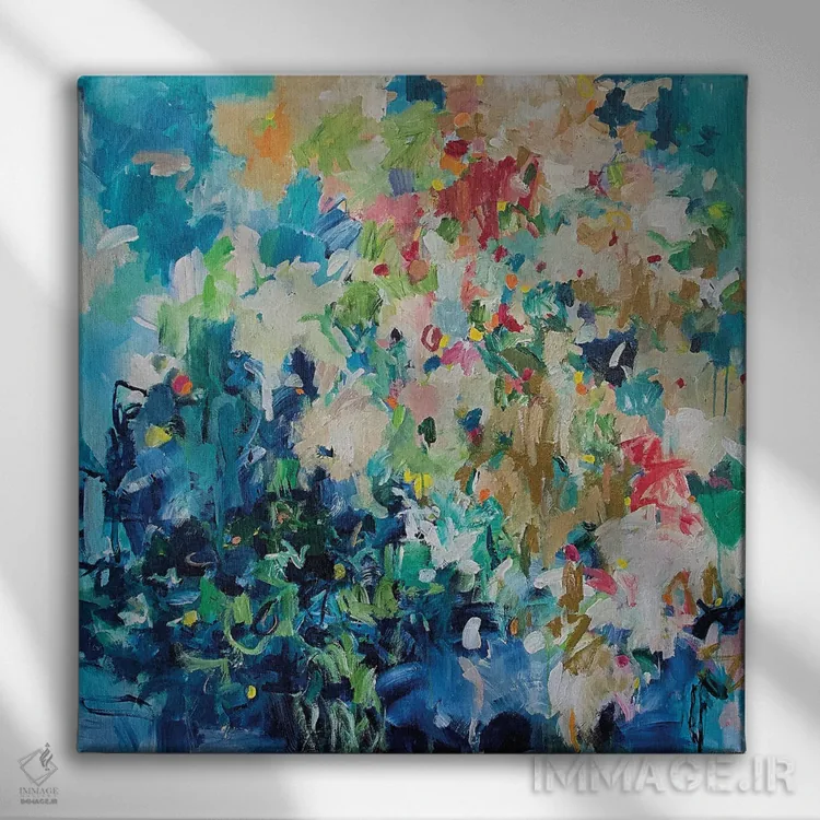 تابلو باغ بیپایان X اثر گِزیـن پوستما - نمای روبهرو روی دیوار