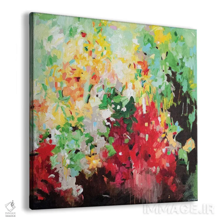 تابلو باغ بیپایان VI اثر گِزیـن پوستما - نمای پرسپکتیو محصول