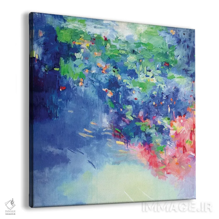 تابلو دریای شیشهای III اثر گِزیـن پوستما - نمای پرسپکتیو محصول