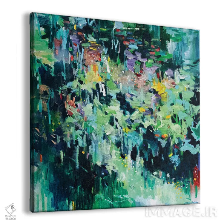 تابلو نسیم V اثر گِزیـن پوستما - نمای پرسپکتیو محصول