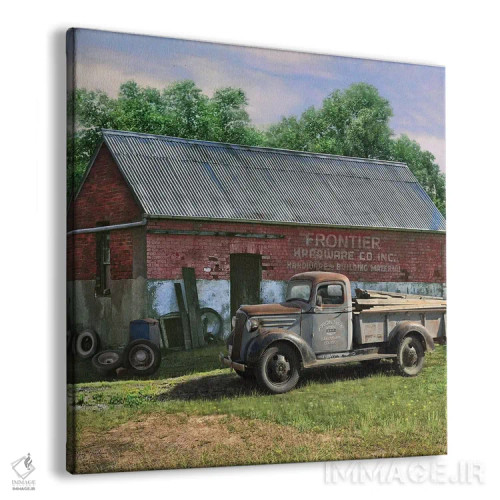 تابلو کامیون مرزی اثر گرگ جوردانو - نمای پرسپکتیو محصول