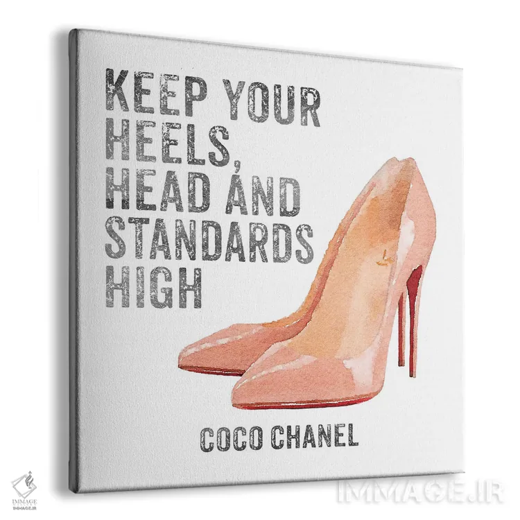 تابلو پاشنهها، سر و استانداردهایت را بالا نگه دار بخش اول اثر آماندا گرینوود - نمای پرسپکتیو محصول