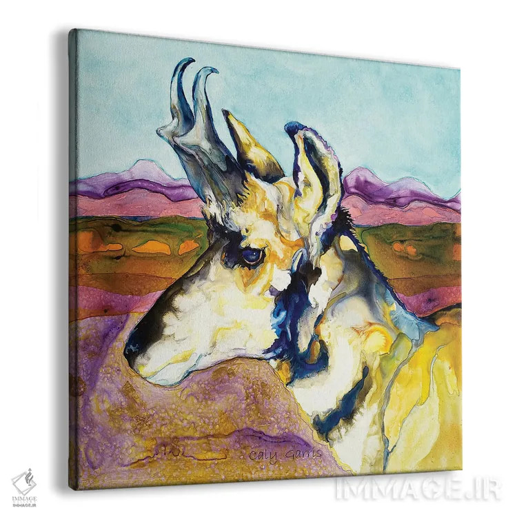 تابلو شاخ یا شاخه اثر کالی گاریس - نمای پرسپکتیو محصول