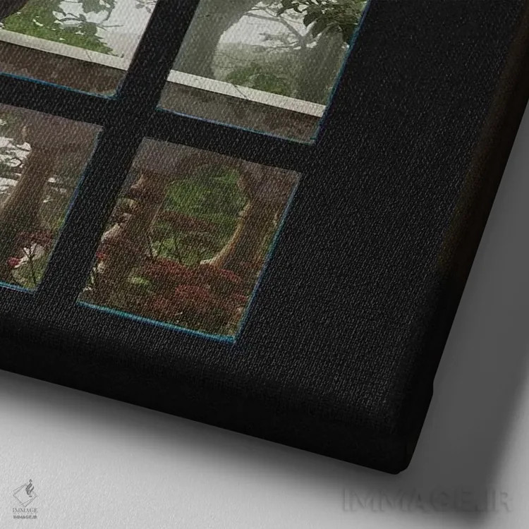 تابلو سا پا (ویتنام) اثر لوک آنتونی گرم - نمای نزدیک بافت بوم