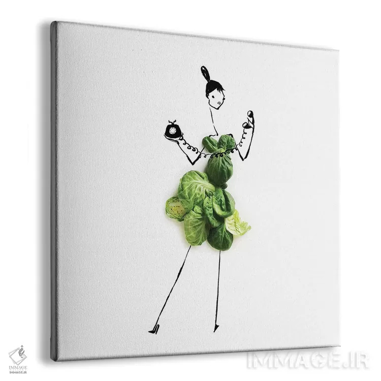 تابلو بروکسل اثر گرچن روهرز - نمای پرسپکتیو محصول