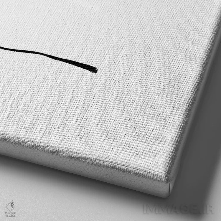 تابلو یونی (خارپشت دریایی - خوراک دریایی) اثر گرچن روهرز - نمای نزدیک بافت بوم