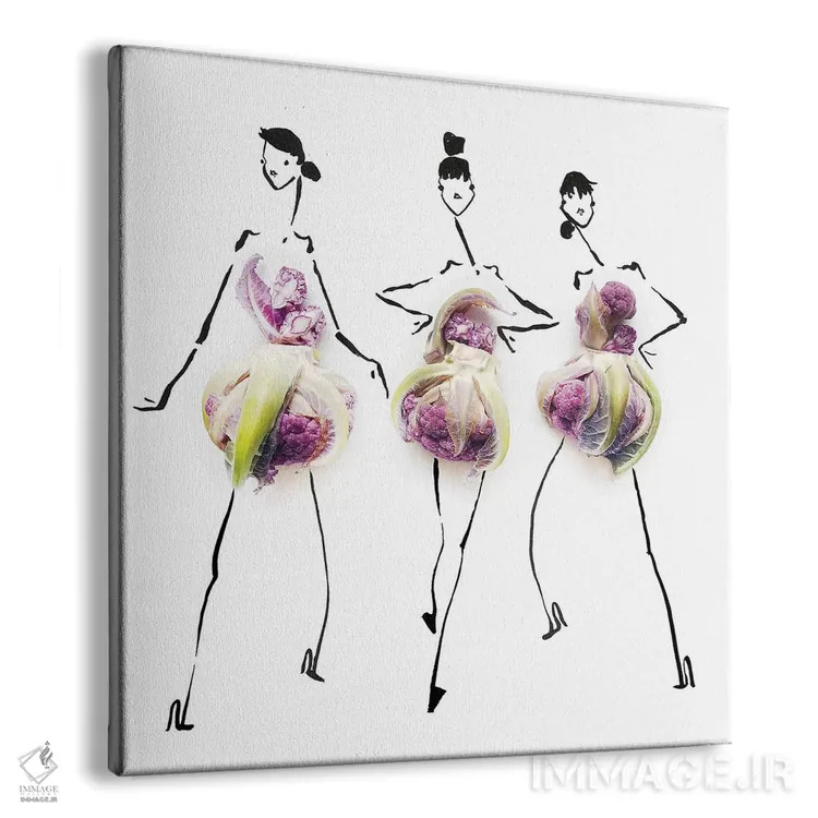 تابلو گلکلم (سری اول) اثر گرچن روهرز - نمای پرسپکتیو محصول