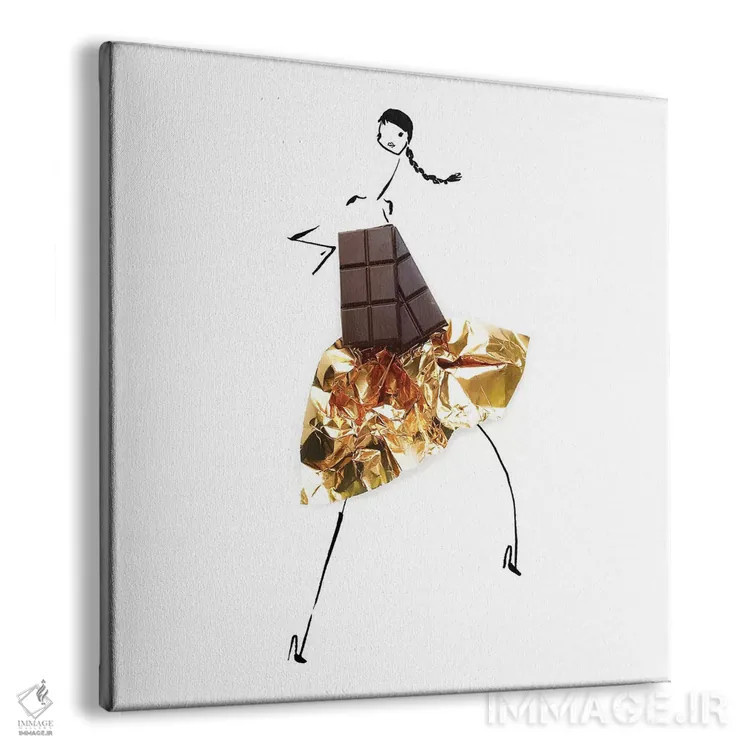 تابلو شکلات اثر گرچن روهرز - نمای پرسپکتیو محصول