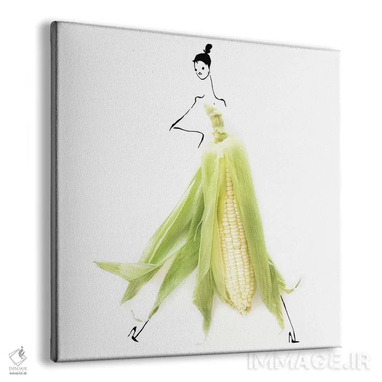تابلو ذرت اثر گرچن روهرز - نمای پرسپکتیو محصول