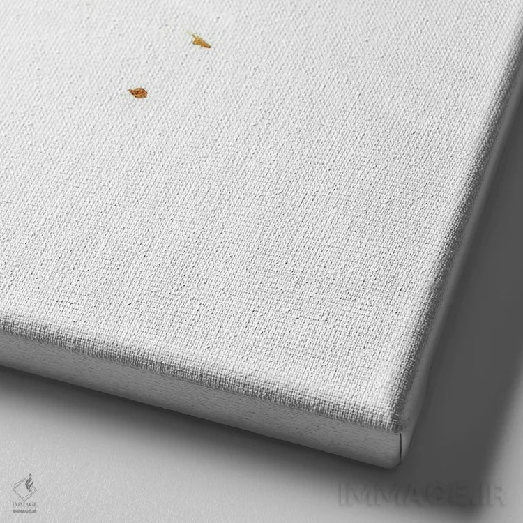 تابلو کرواسان (نوعی شیرینی فرانسوی) اثر گرچن روهرز - نمای نزدیک بافت بوم