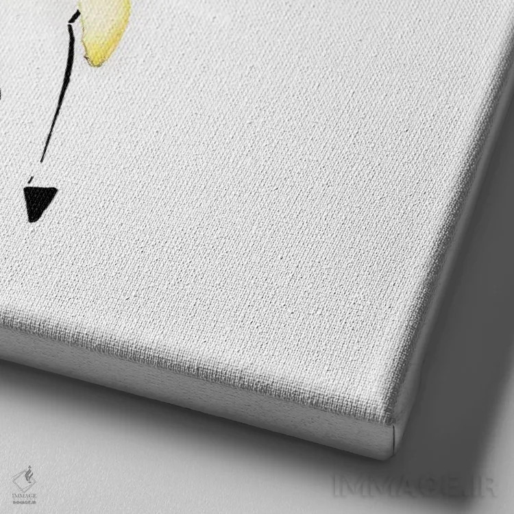 تابلو میوه اژدها (پیتایا) اثر گرچن روهرز - نمای نزدیک بافت بوم