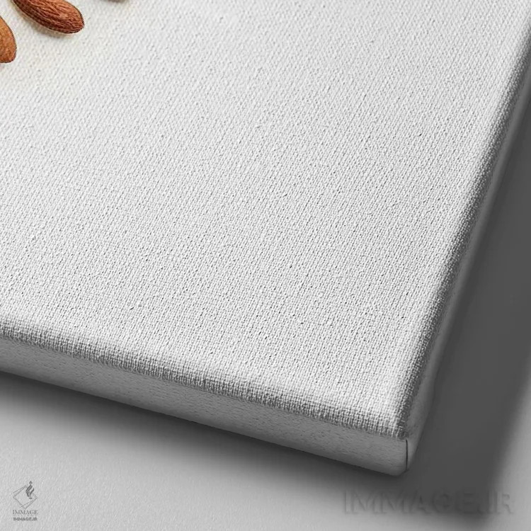 تابلو آووکادو (میوه گرمسیری) اثر گرچن روهرز - نمای نزدیک بافت بوم