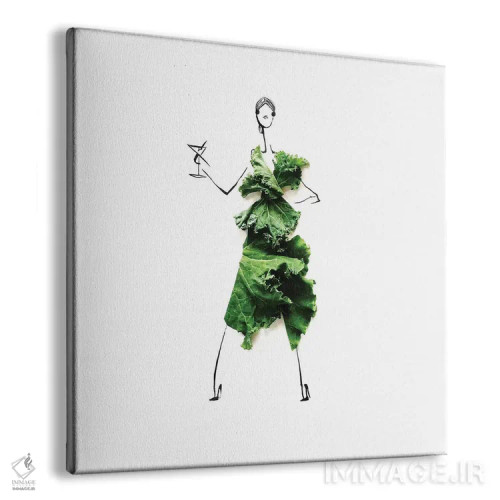 تابلو کلم کیل (سری چهارم) اثر گرچن روهرز - نمای پرسپکتیو محصول