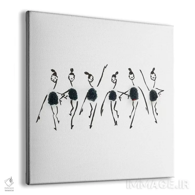 تابلو تمشک اثر گرچن روهرز - نمای پرسپکتیو محصول