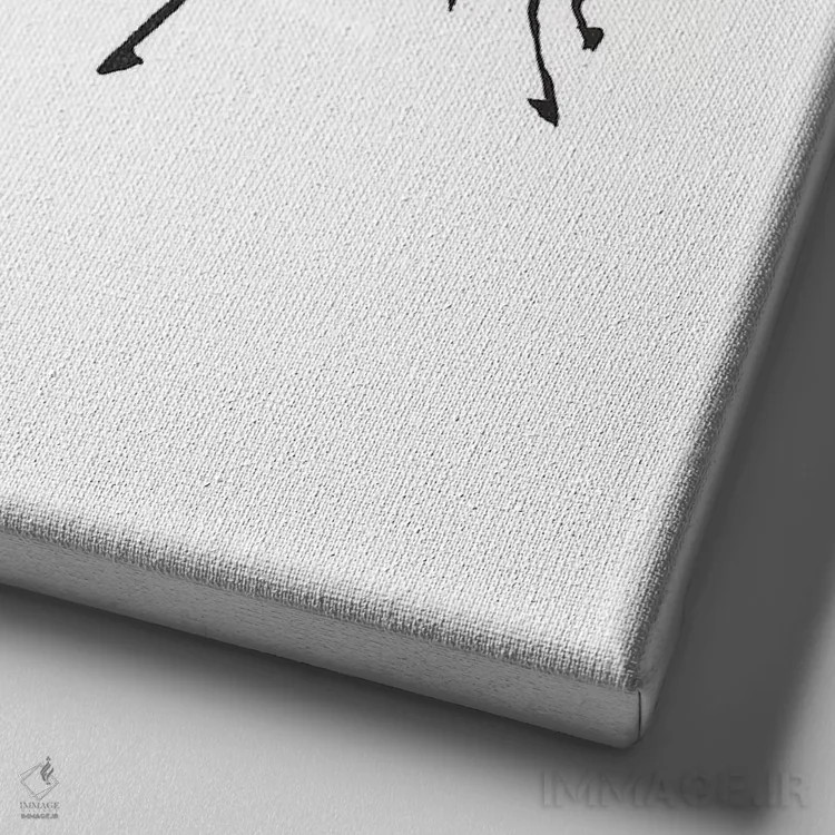 تابلو تمشک اثر گرچن روهرز - نمای نزدیک بافت بوم