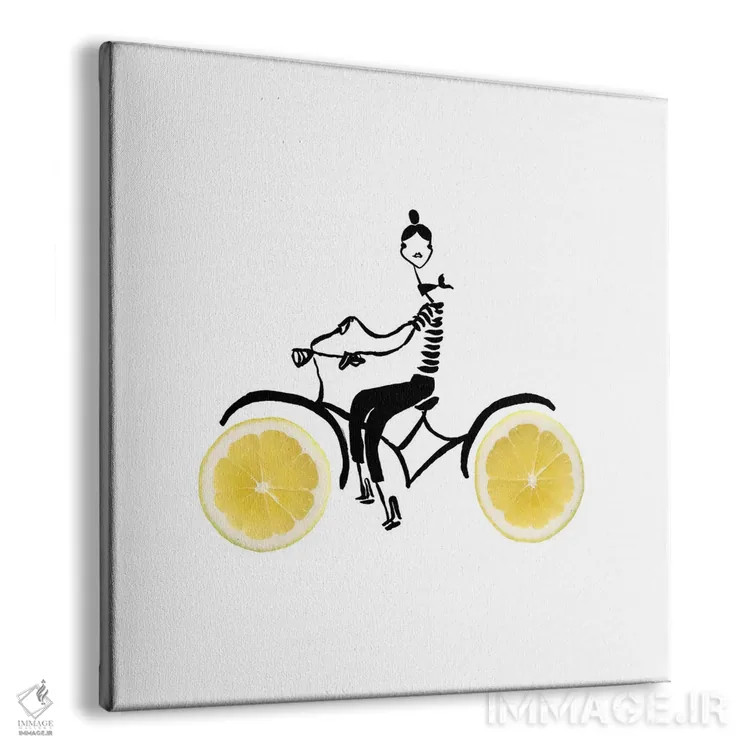 تابلو چرخه لیمو اثر گرچن روهرز - نمای پرسپکتیو محصول