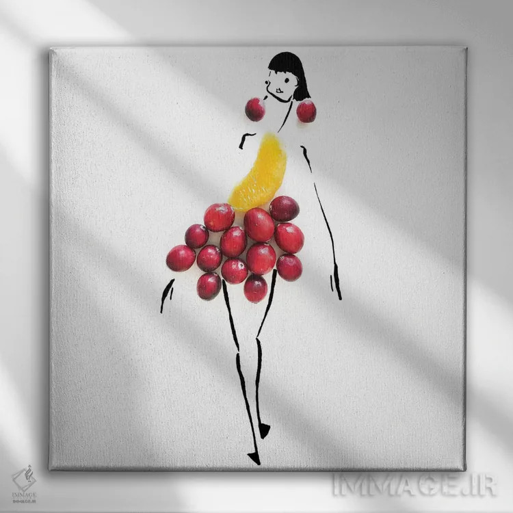 تابلو کرنبری (سری دوم) اثر گرچن روهرز - نمای روبهرو روی دیوار