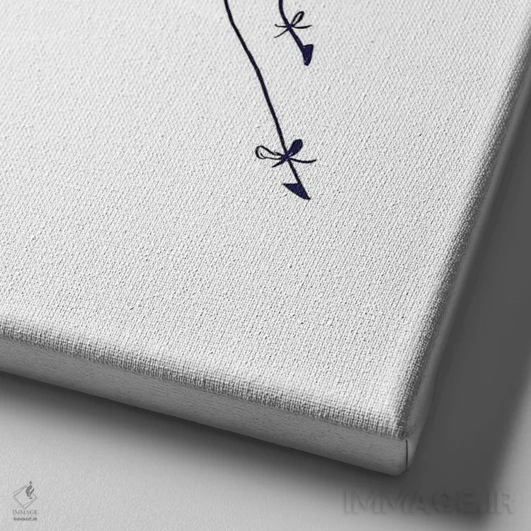 تابلو کاهو (سری دوم) اثر گرچن روهرز - نمای نزدیک بافت بوم