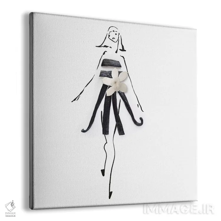 تابلو وانیل اثر گرچن روهرز - نمای پرسپکتیو محصول