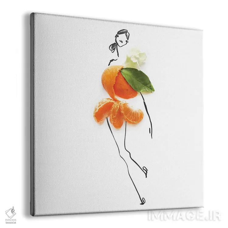 تابلو پرتقال اثر گرچن روهرز - نمای پرسپکتیو محصول