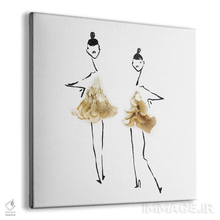 تابلو قارچ مایتاکه اثر گرچن روهرز - نمای پرسپکتیو محصول