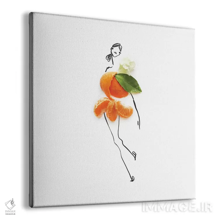 تابلو پرتقال اثر گرچن روهرز - نمای پرسپکتیو محصول