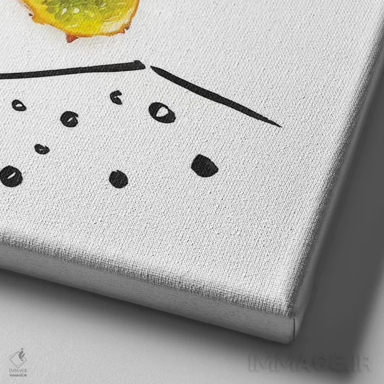 تابلو خار اثر گرچن روهرز - نمای نزدیک بافت بوم