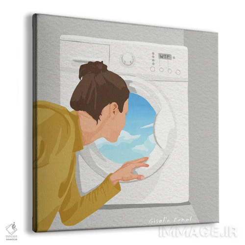 تابلو رویای تعطیلات اثر گیسل دکل - نمای پرسپکتیو محصول