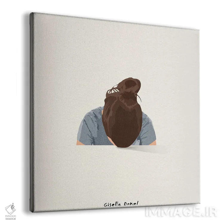تابلو از روبرو اثر گیسل دکل - نمای پرسپکتیو محصول