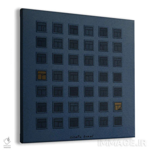 تابلو بیخوابی اثر گیسل دکل - نمای پرسپکتیو محصول