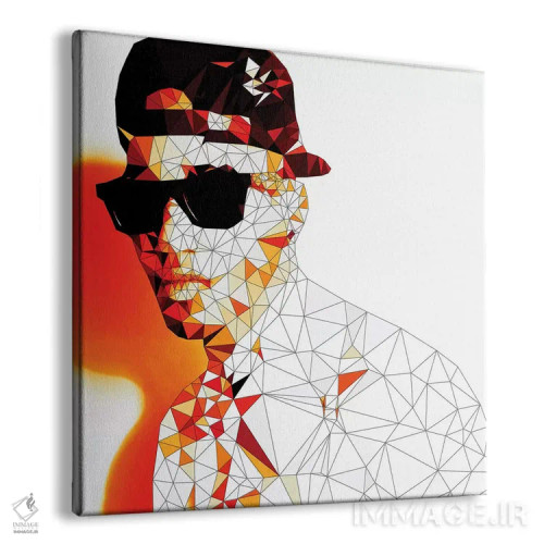 تابلو عینک آفتابی استانا (رنگی) اثر فایو بای فایو کالکتیو - نمای پرسپکتیو محصول