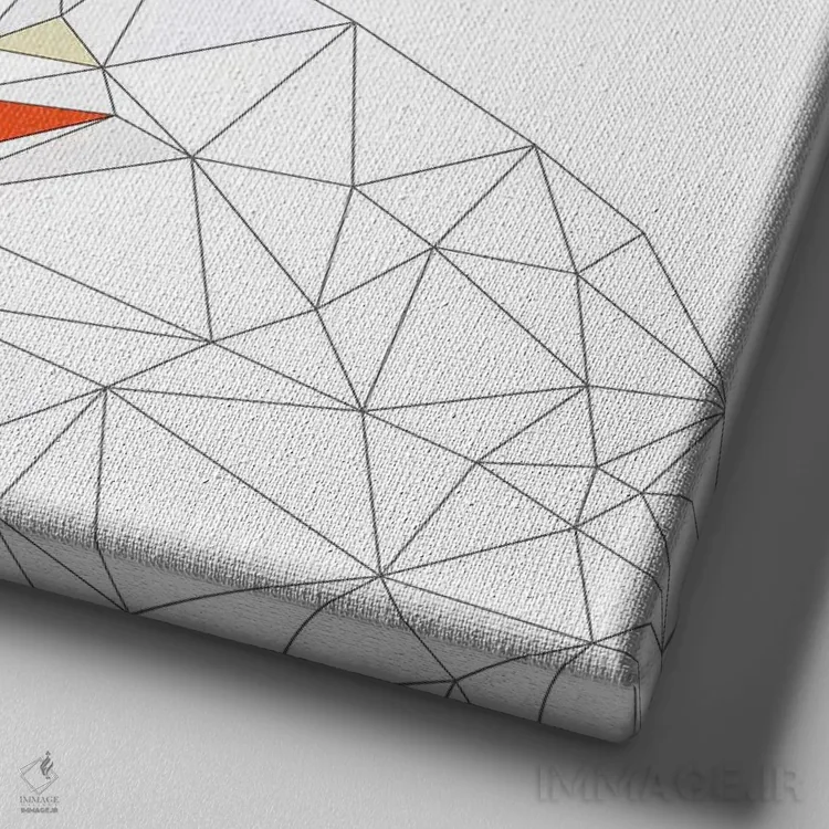 تابلو عینک آفتابی استانا (رنگی) اثر فایو بای فایو کالکتیو - نمای نزدیک بافت بوم