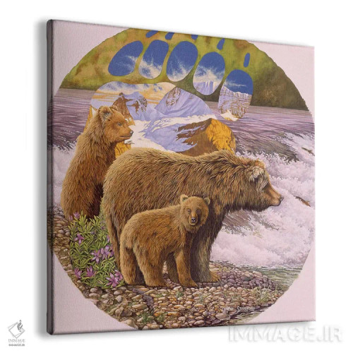 تابلو در کنار نهر اثر گرائیم استیونسون - نمای پرسپکتیو محصول